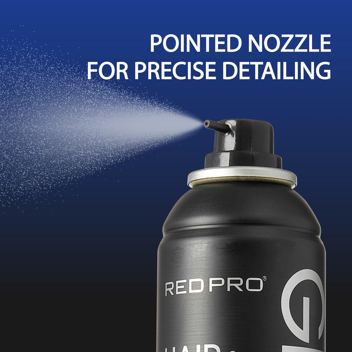 RED Pro GROOMANE Temporary Color Spray for Hair & Beard Line-Up, Barber Grade, Quick-Drying, 2X Longer-Lasting (Up to 20 Washes), Precision Nozzle, No Beauty & Personal Care RED Pro