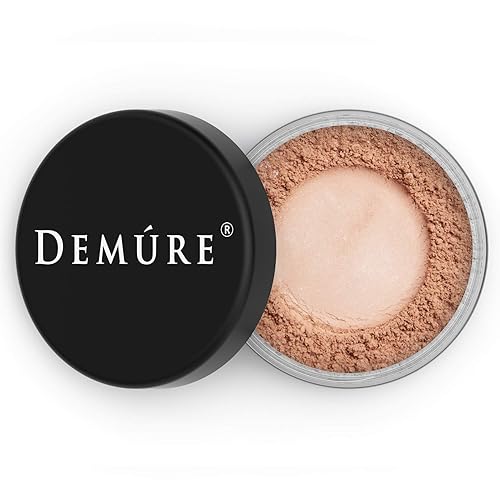 DEMURE Mineral Blush Makeup (Natural Radiance), Loose Powder, Neutral, Satin Finish, 12 Shades, Cruelty Free Beauty & Personal Care DEMÚRE