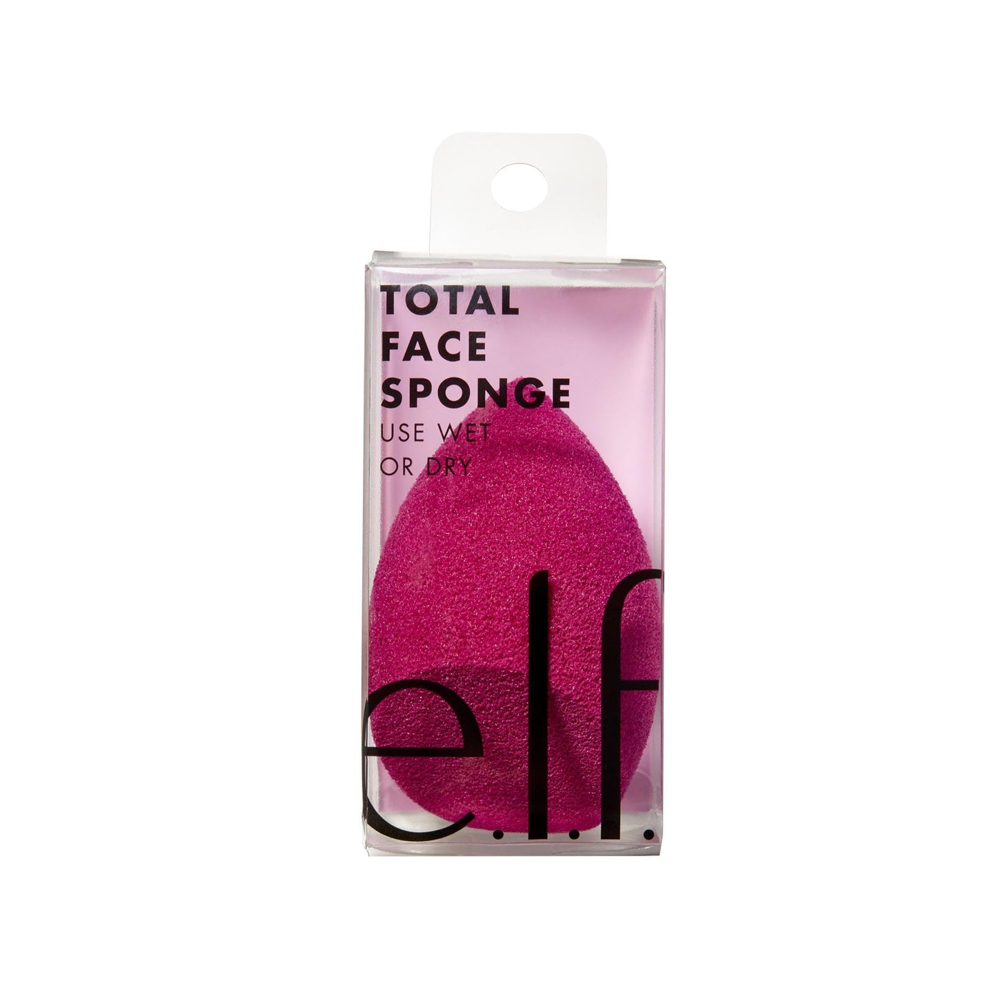 e.l.f. Total Face Blending Sponge, Latex-Free Makeup Sponge With Angled & Rounded Sides For Concealer, Foundation & more, Vegan & Cruelty-Free Beauty & Personal Care e.l.f.