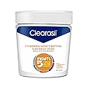Clearasil Stubborn Acne Control 5in1 Daily Facial Cleansing Pads, with Salicylic Acid Acne Treatment Medicine, 90 Count Beauty & Personal Care Clearasil