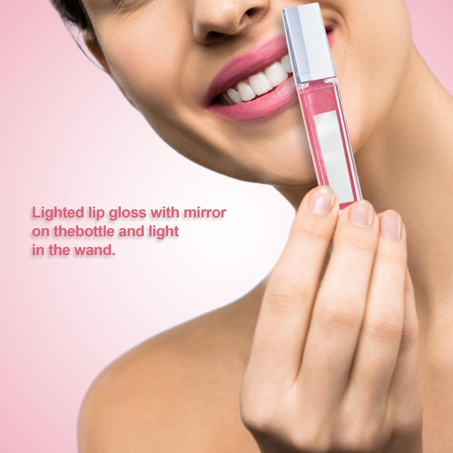 Love Light Lips | Lighted Lip Gloss with Mirror - 4 Luscious Colors |Gift|Holidays|Christmas|Bridal Beauty & Personal Care Love Light Lips