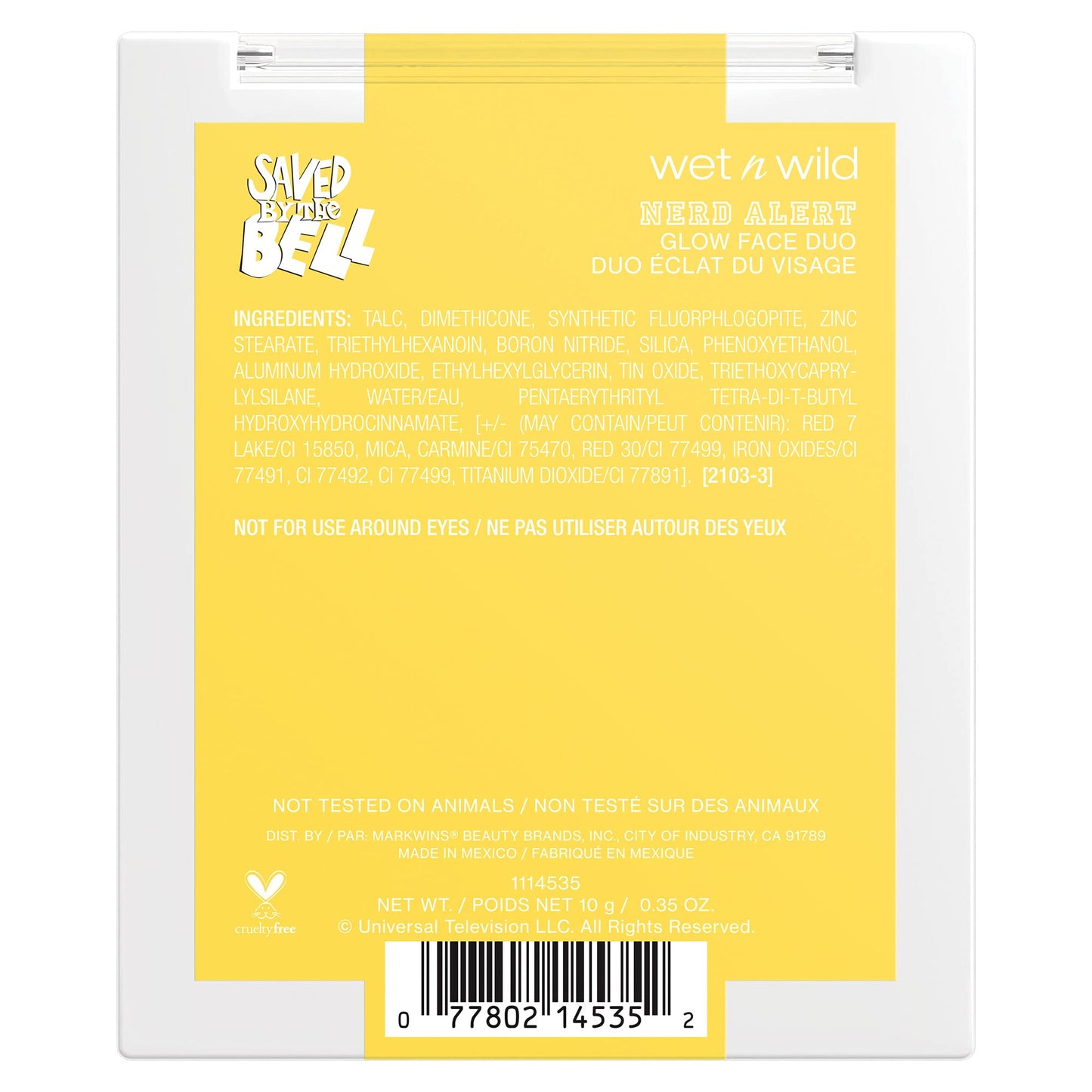 wet n wild Saved By The Bell Highlighter & Illuminator Duo, Radiant Shimmer Face Palette, Ultra-Reflective Micro-Pearls, Buildable Powder Formula Beauty & Personal Care wet n wild