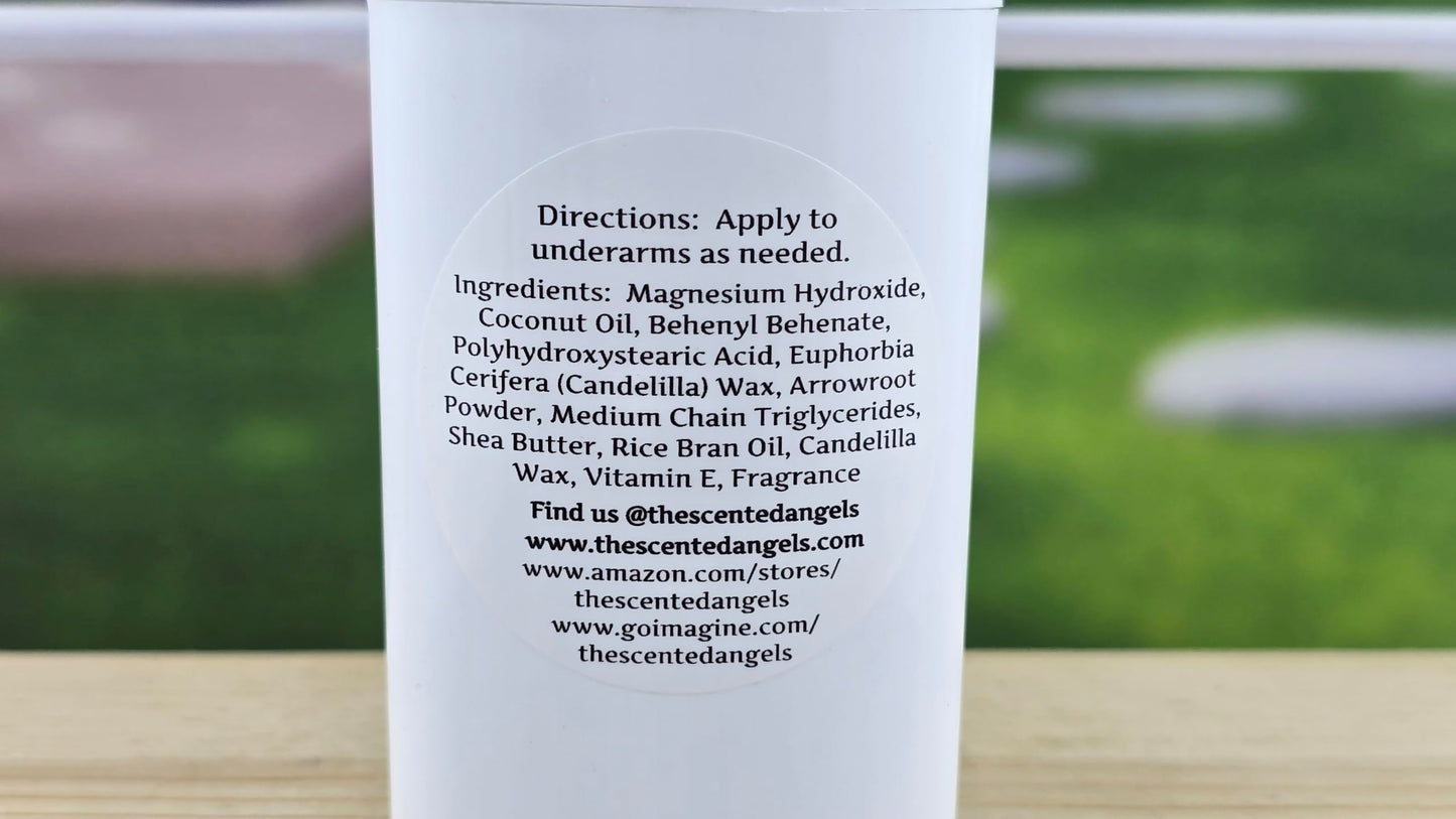 TSA Handmade All Natural Deodorant, Aluminum, Baking Soda Free, Magnesium Hydroxide, Natural Derived Ingredients, Odor Control for Men, Women, Teens Beauty and Personal Care The Scented Angels