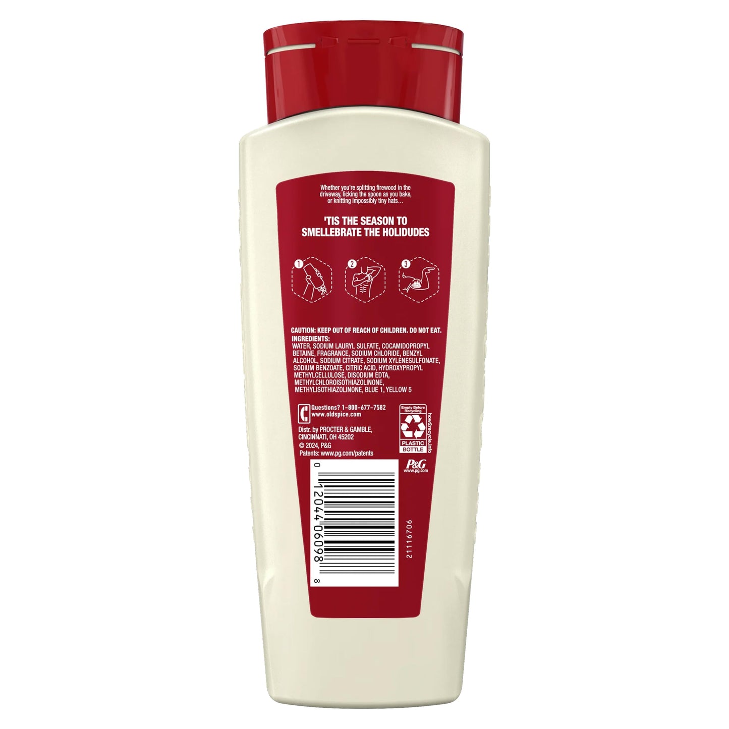 Old Spice Body Wash for Men, 4 Pack, Limited Edition Lumbersnack Pine Tree Scent, Hydrating Formula for Smooth Skin, 24/7 Long Lasting Freshness, 16 Beauty & Personal Care Old Spice