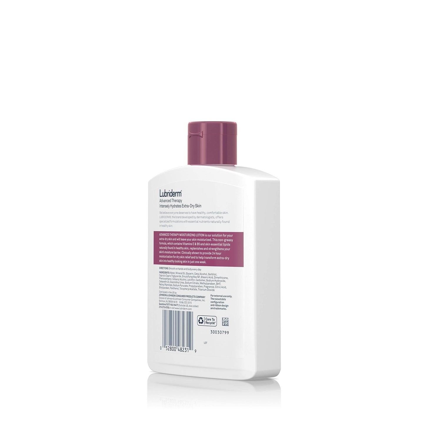 Lubriderm Advanced Therapy Moisturizing Lotion with Vitamins E and B5, Deep Hydration for Extra Dry Skin, Non-Greasy Formula, 6 fl. oz Beauty & Personal Care Lubriderm