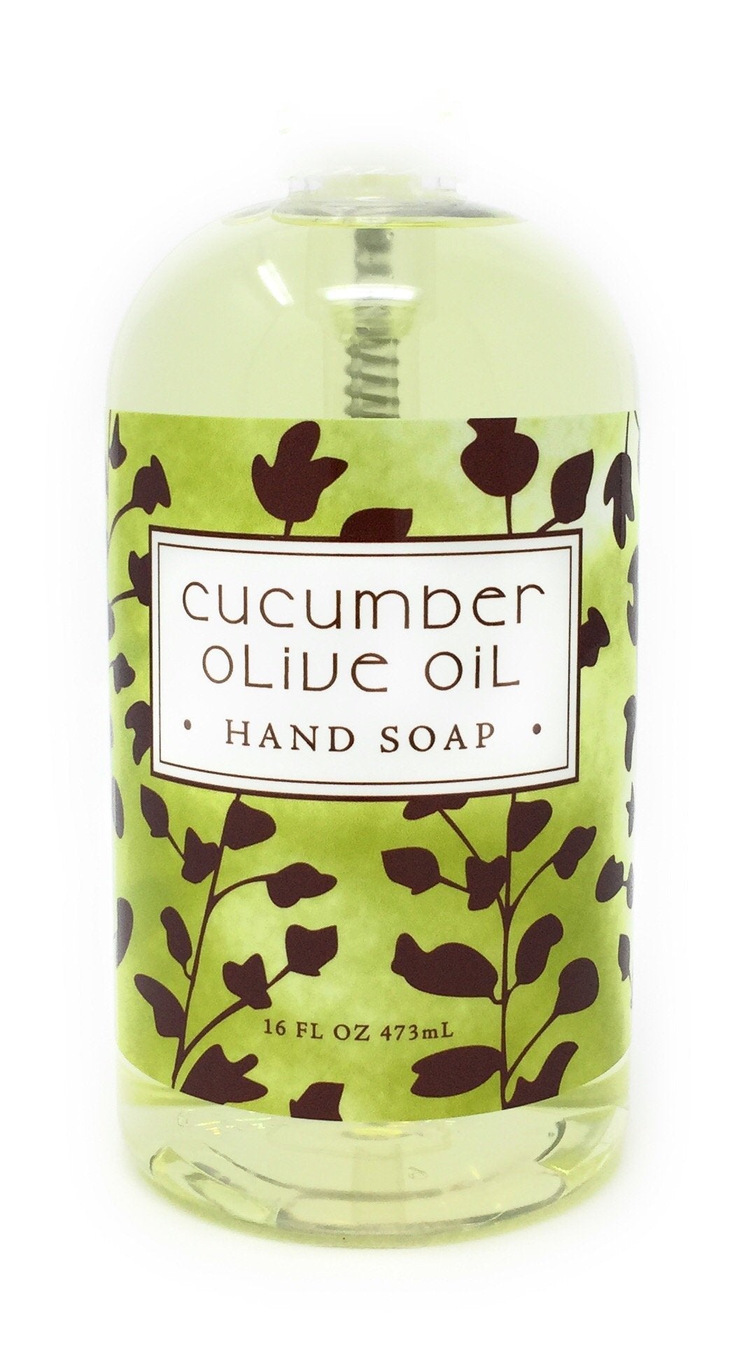 Greenwich Bay Trading Co. Hand Soap, 16 Ounce, Cucumber Olive Oil Beauty & Personal Care Greenwich Bay