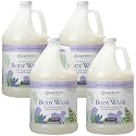 Ginger Lily Farms Botanicals Nourishing Body Wash, 100% Vegan & Cruelty-Free, Lavender Chamomile Scent, 1 Gallon (Pack of 4) Beauty & Personal Care Ginger Lily Farms