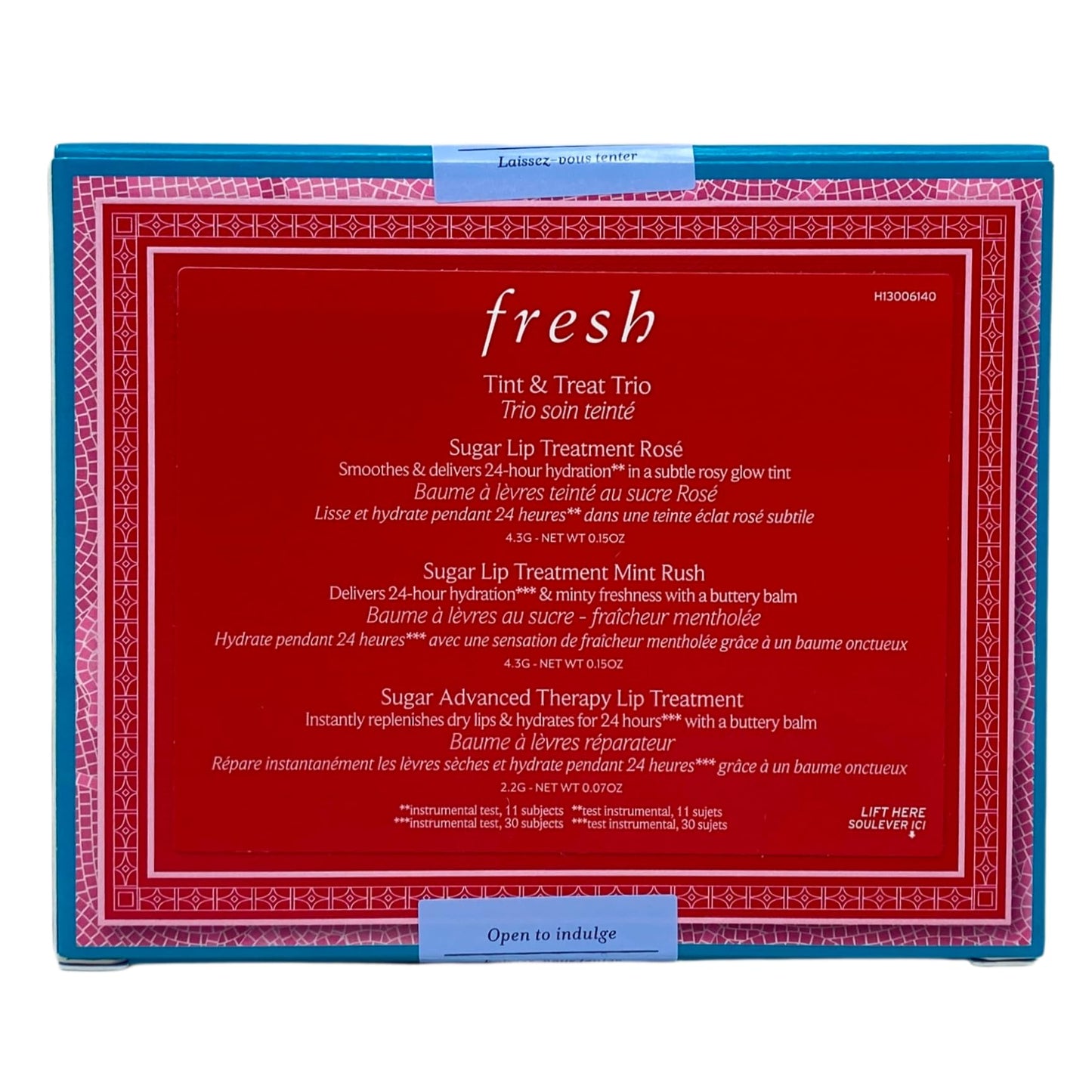 Fresh Limited Edition Tint & Treat Trio - Rosé, Mint Rush and Advanced Therapy Balm Beauty and Personal Care Fresh