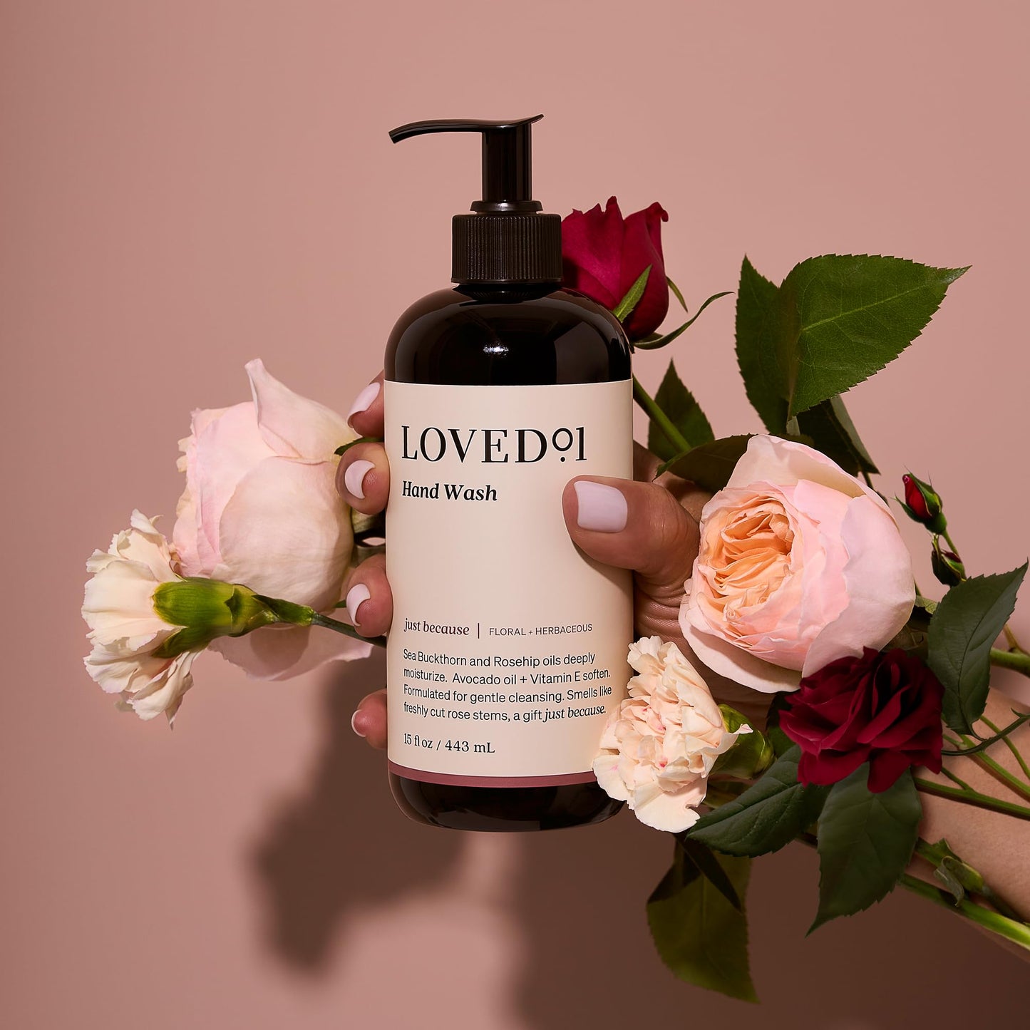 Loved01 Hand Wash & Lotion Set, John Legend Skincare, Oprah's Favorite Things, Floral Scent, Moisturizing Vitamin E, Vegan & Cruelty-Free (15 Oz Beauty & Personal Care Loved01