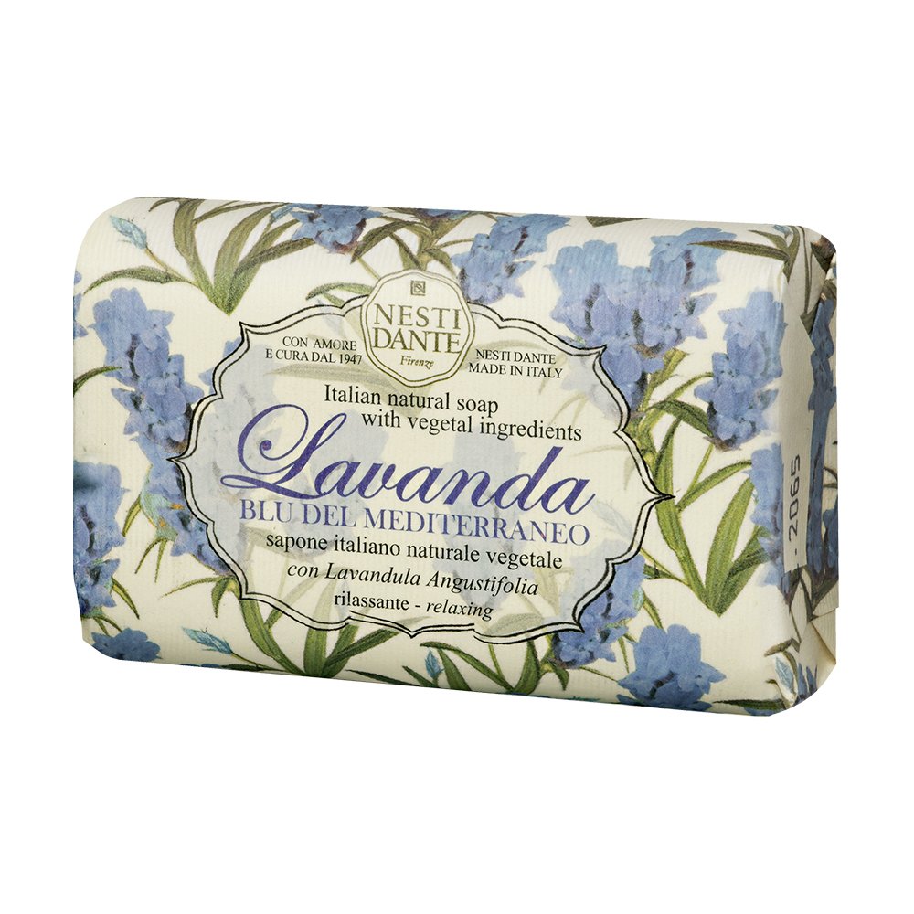 Nesti Dante Nesti dante lavanda natural soap - blu del mediterraneo - relaxing, 5.29oz, 5.29 Ounce Beauty & Personal Care Nesti Dante