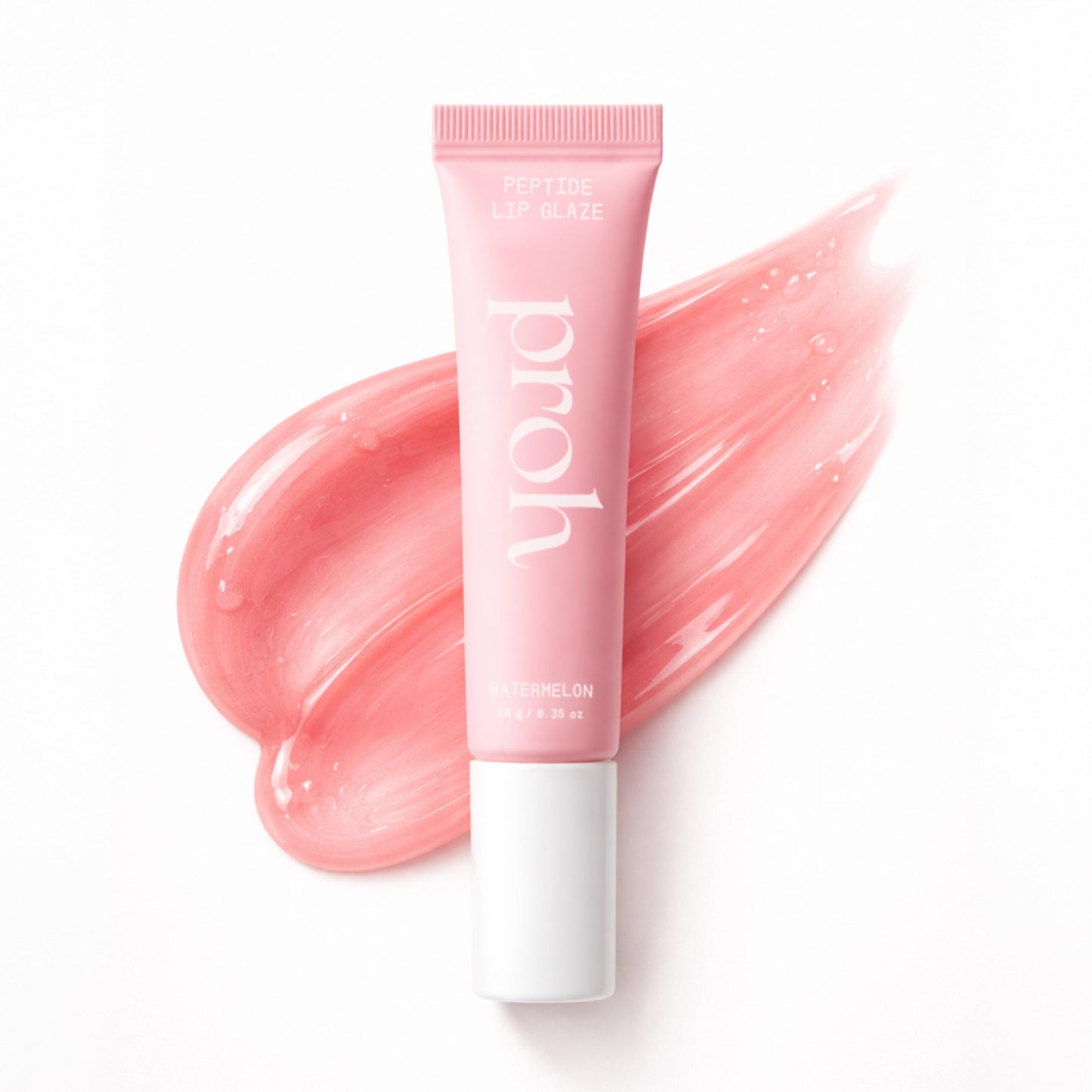 Proh Skin Peptide Lip Glaze - Gloss Lip Balm, Hydrating Lip Gloss Treatment, Promotes Lip Plumping, Hydration & Smooths Lip Lines, Vegan - Lanolin Beauty and Personal Care PROH SKIN