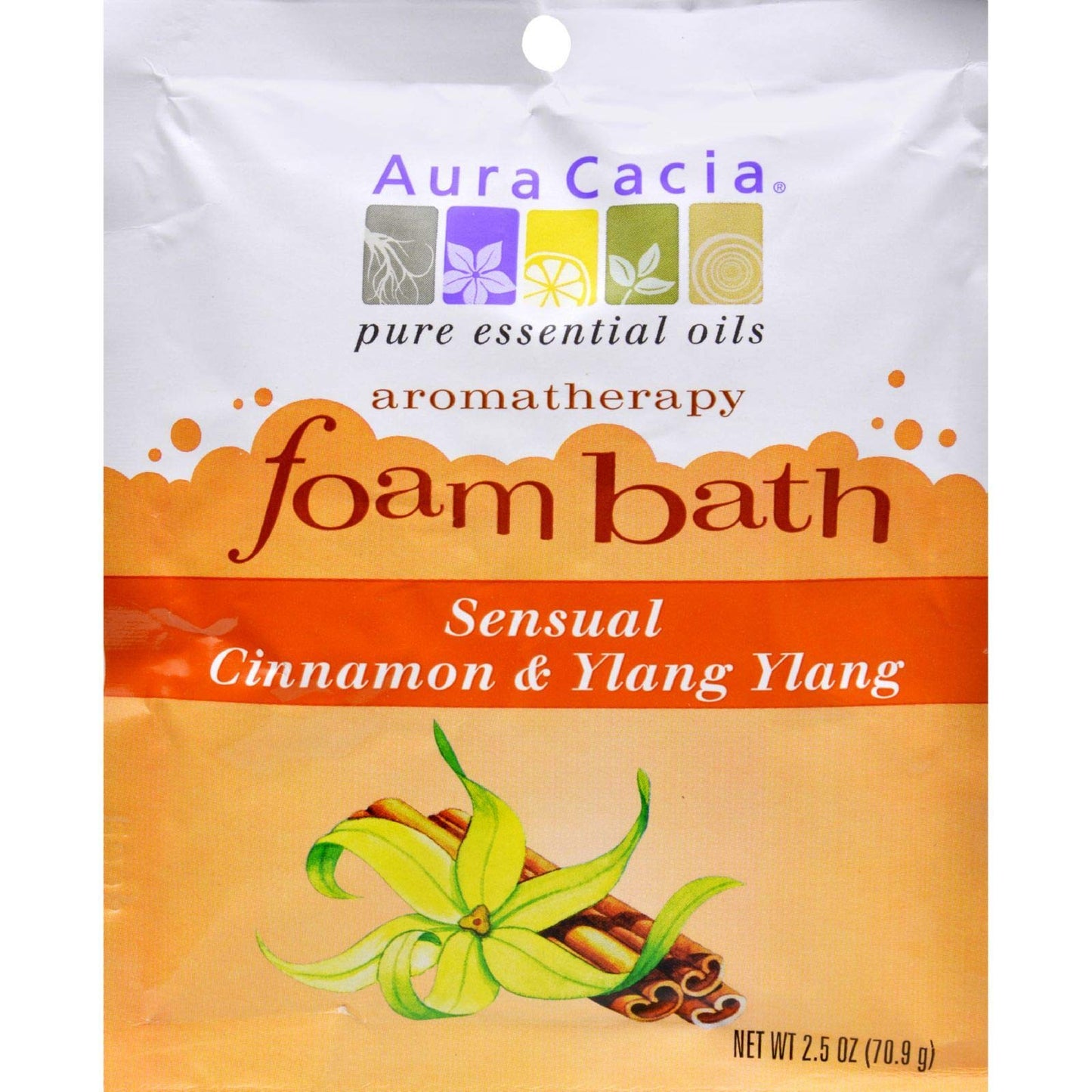 Cinnamon Ylang Ylang Foam Bath Beauty and Personal Care Aura Cacia