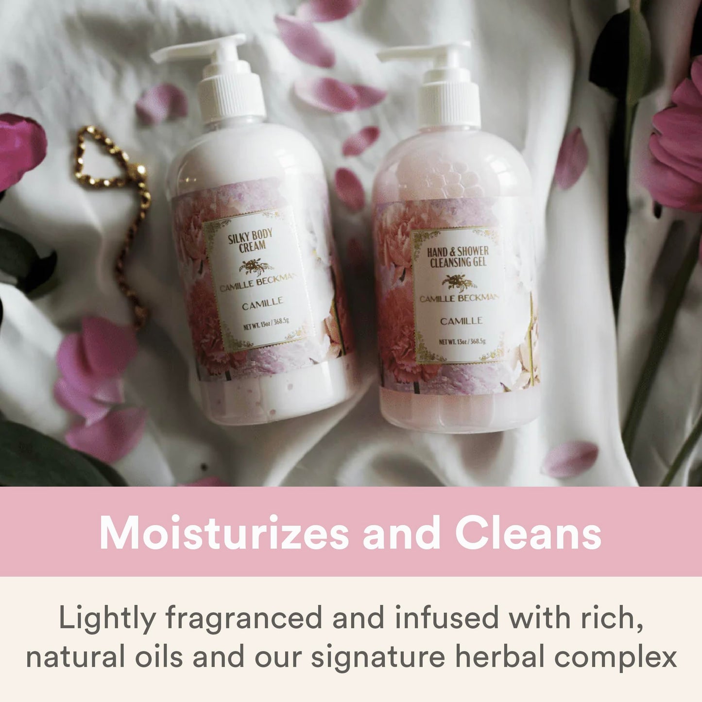 Camille Beckman Hand and Shower Cleansing Gel, Signature Camille, 13 Ounce Beauty & Personal Care Camille Beckman
