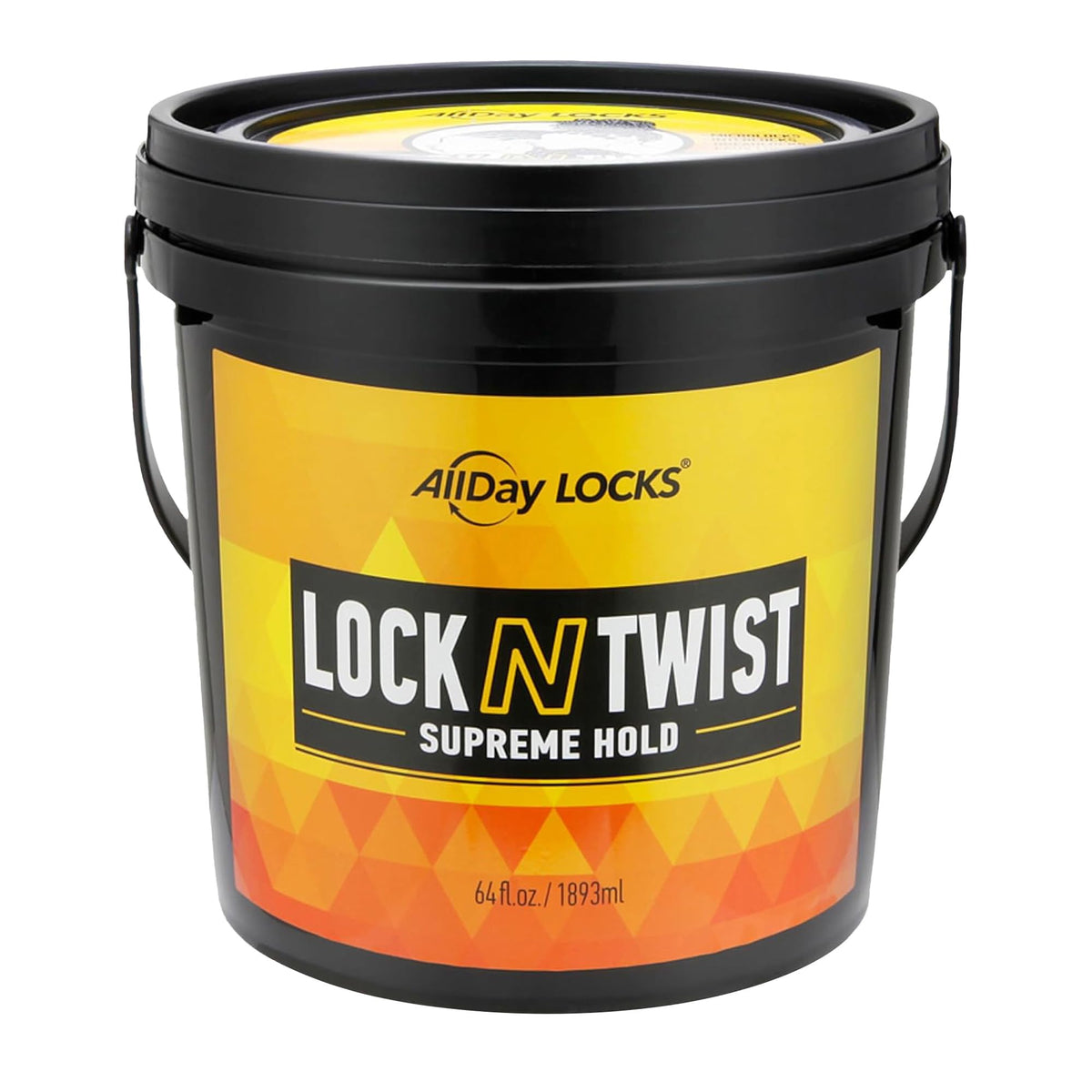 AllDay Locks Lock N Twist Supreme Hold, Edge Control, 64 Oz Bucket