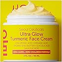 SeoulCeuticals Korean Skin Care Turmeric Cream - Face Moisturizer for Dull Dry Skin - Korean Skincare K Beauty for Glass Skin 2oz Beauty & Personal Care SeoulCeuticals