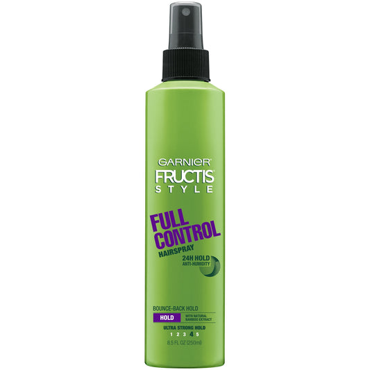 Garnier Fructis Style Full Control Anti-Humidity Hairspray, Non-Aerosol, 8.5 Fl Oz, 1 Count (Packaging May Vary) Beauty & Personal Care Garnier