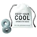 Santa Barbara Design Studio Pure Design Cooling Stone Eye Orbits Gift Set, 1-Pair, Soapstone Beauty & Personal Care Santa Barbara Design Studio