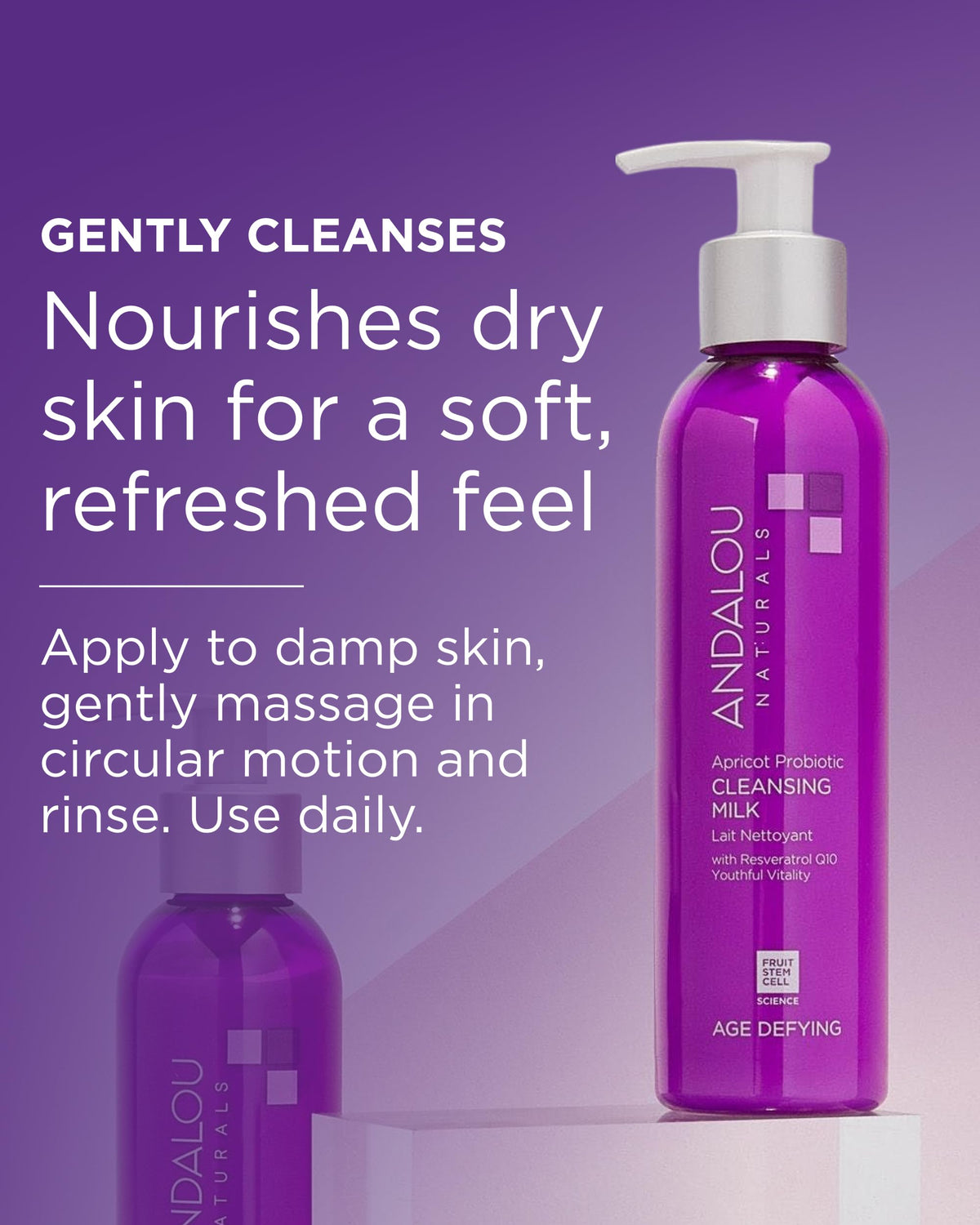 Andalou Naturals Cleaning MLK Apricot Beauty & Personal Care Andalou Naturals