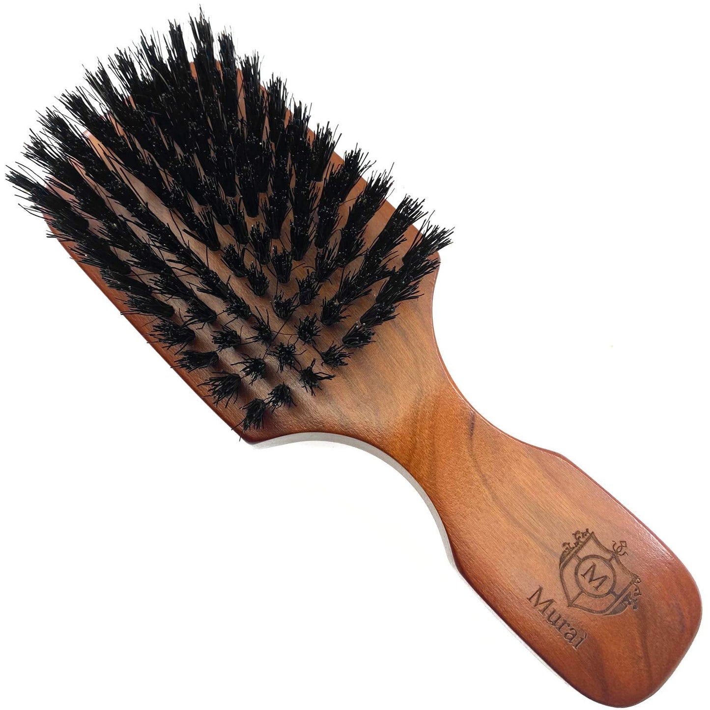 Murai Beard Kit for Men Gift Set Mens Beard Grooming Kit - Military Paddle Hair Brush, Large Handle Beard Brush, Pocket Sized Oval Beard Brush, Wood Beauty & Personal Care GIORGIO
