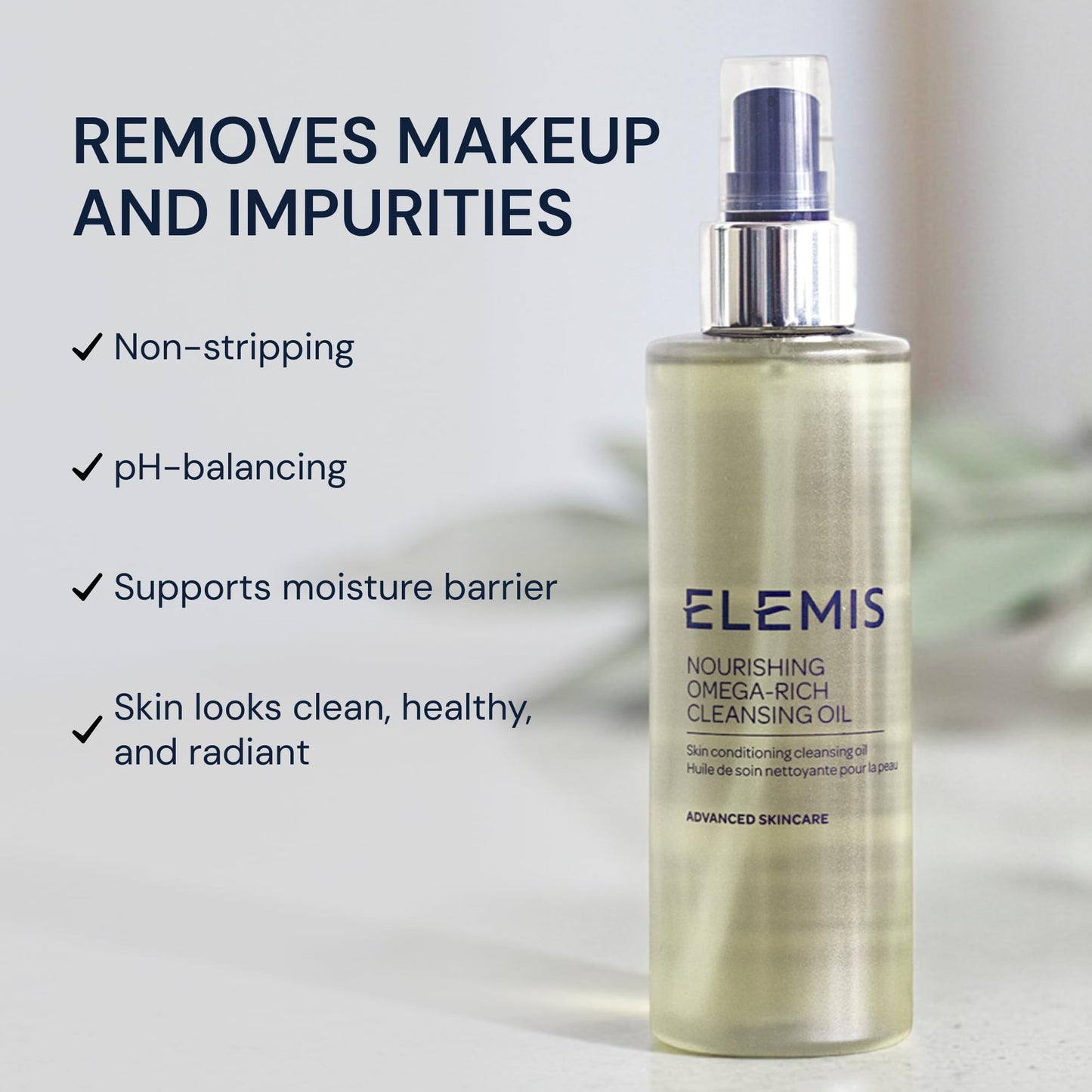 ELEMIS Nourishing Omega-Rich Cleansing Oil; Skin Conditioning Cleansing Oil, 6.5 Fl Oz Beauty & Personal Care ELEMIS