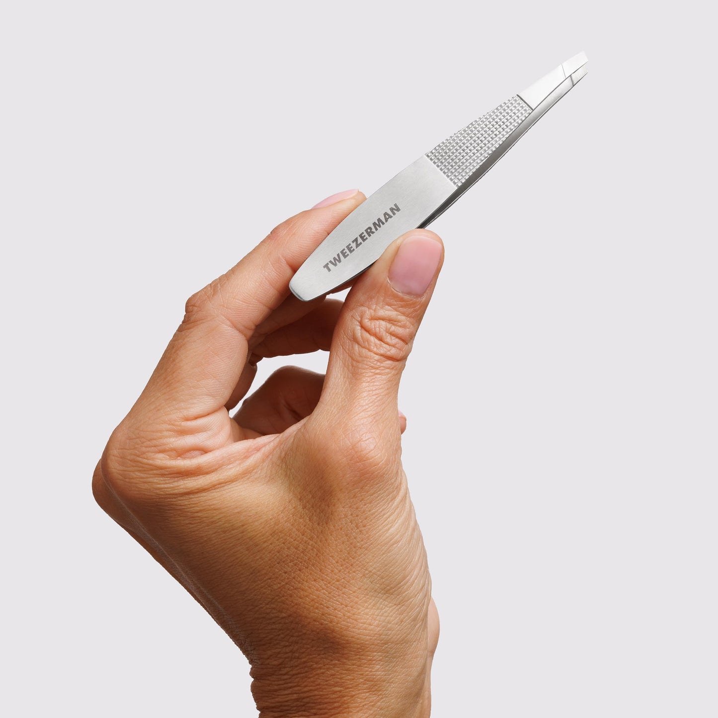 Tweezerman Wide Grip Slant Tweezer, Stainless Steel Beauty and Personal Care Tweezerman