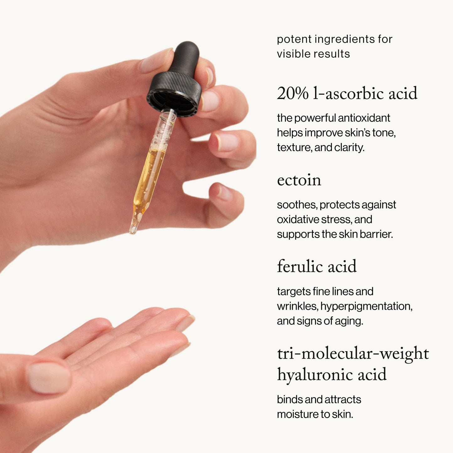 goop Beauty 20% Vitamin C + Advanced Brightening Serum | Vitamin C Serum for Face | Hydrating Facial Serum to Improve Tone & Texture | L-Ascorbic Acid Beauty & Personal Care goop