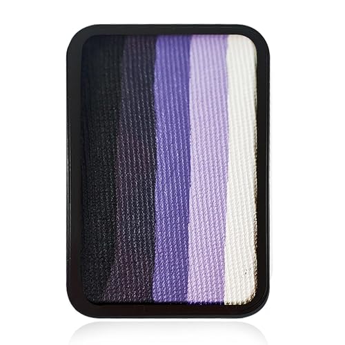 Kraze FX Face Paint Palette Refill - Amethyst (10 gm), Professional 1-Stroke Split Cake, Hypoallergenic, Non-Toxic, Water Activated Halloween Face Beauty & Personal Care Kraze FX