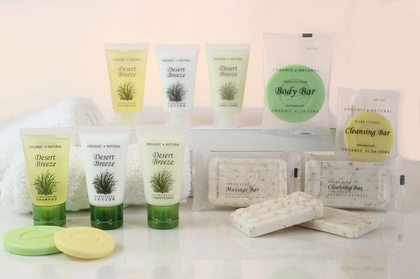 Diversified Hospitality White Aloe Vera Bar Soap, Travel Size Hotel Amenities, 1.25 oz (Case of 288) Beauty & Personal Care Diversified Hospitality Solutions
