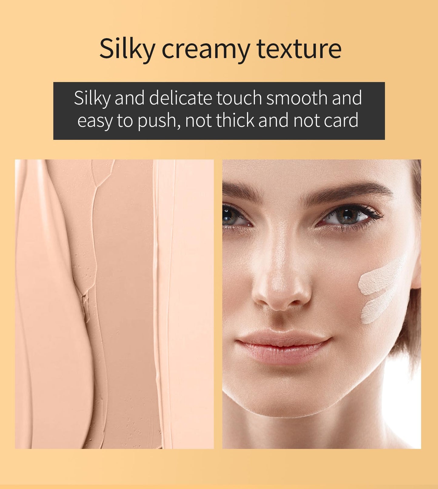 Contour Beauty Wand?Liquid Face Concealer Contour Stick with Cushion Applicator - Long Lasting Lightweight Formula for Flawless Contouring Beauty & Personal Care SJXYOYDS