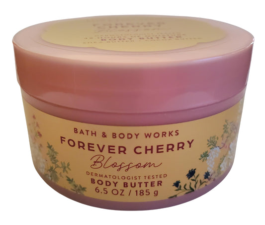 Bath and Body Works Forever Cherry Blossom Body Butter - Soft Floral Daily Moisturizer Beauty & Personal Care Bath & Body Works