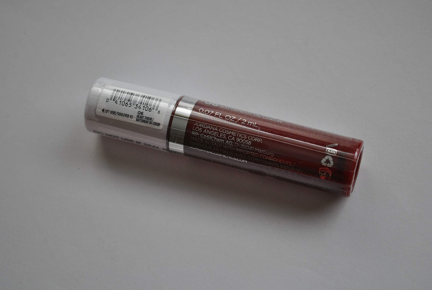 Jordana Pigment Shine Liquid Lip Color - 06 Heart Throb 0.07 fl oz Beauty & Personal Care Jordana