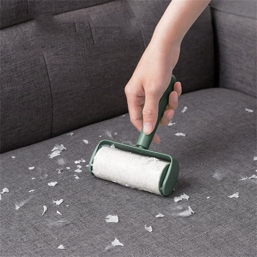 HIONJIN Sticky Hair Sticker tearable Roller Brush roll Paper Depilatory Hair Remover Clothing Cleaning Sticky Hair Roller Sticky Cylinder(Gray) Beauty and Personal Care HIONJIN