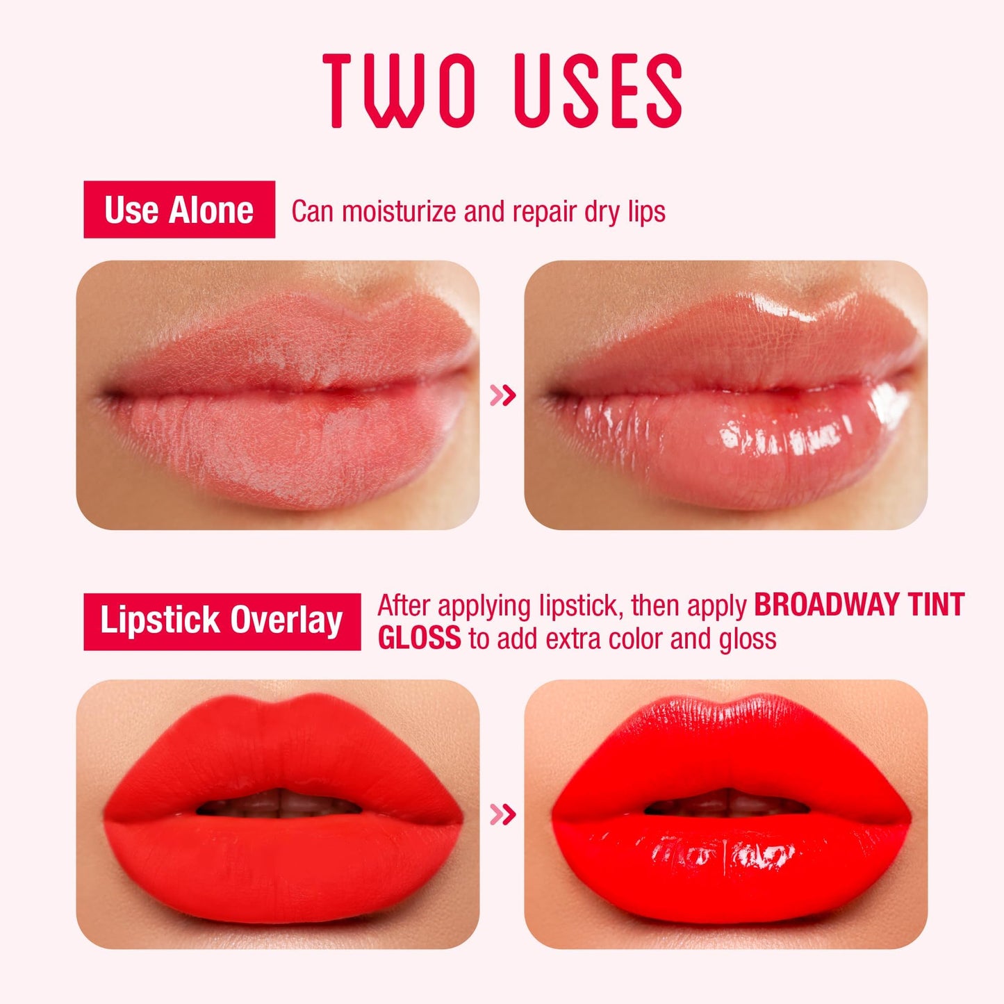 Ruby Kisses Broadway Vita-Lip Tinted & Clear Lip Gloss Set (11 Pack) Ultra-Hydrating & Soothing Formula with Vitamins, High-Shine Non-Sticky Lip Balm Beauty & Personal Care Ruby Kisses