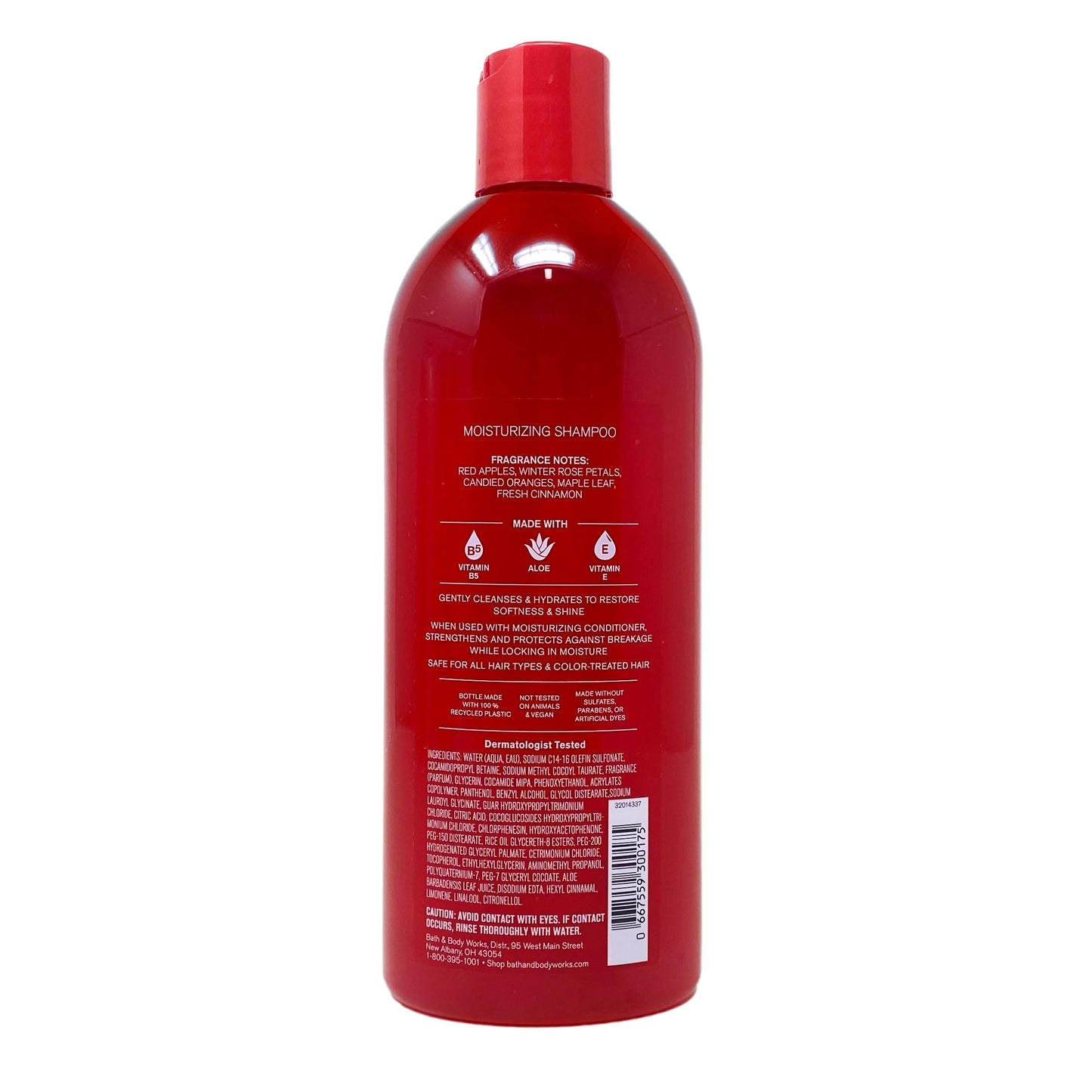 Bath & Body Works Winter Candy Apple 2 Pack Shampoo Bundle with a Natural Oats Bar Soap Beauty & Personal Care Bath & Body Works