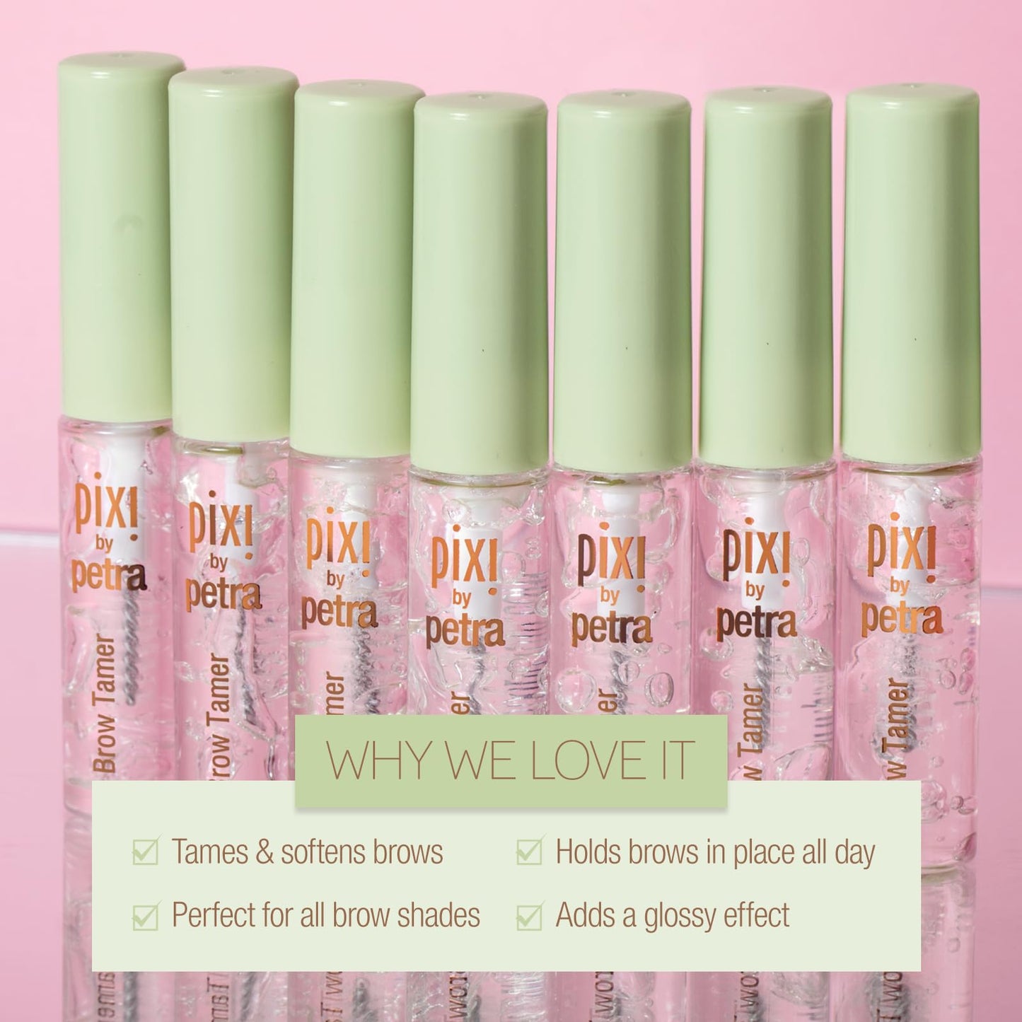 Pixi Brow Tamer, with Aloe Vera and Panthenol, Translucent 4.5 ml / 0.15 fl oz Beauty & Personal Care Pixi