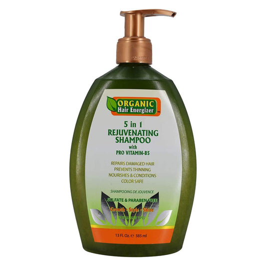 Organic Hair Energizer 5 In 1 Rejuvenating Shampoo 13 Oz Beauty & Personal Care Organic Hair Energizer
