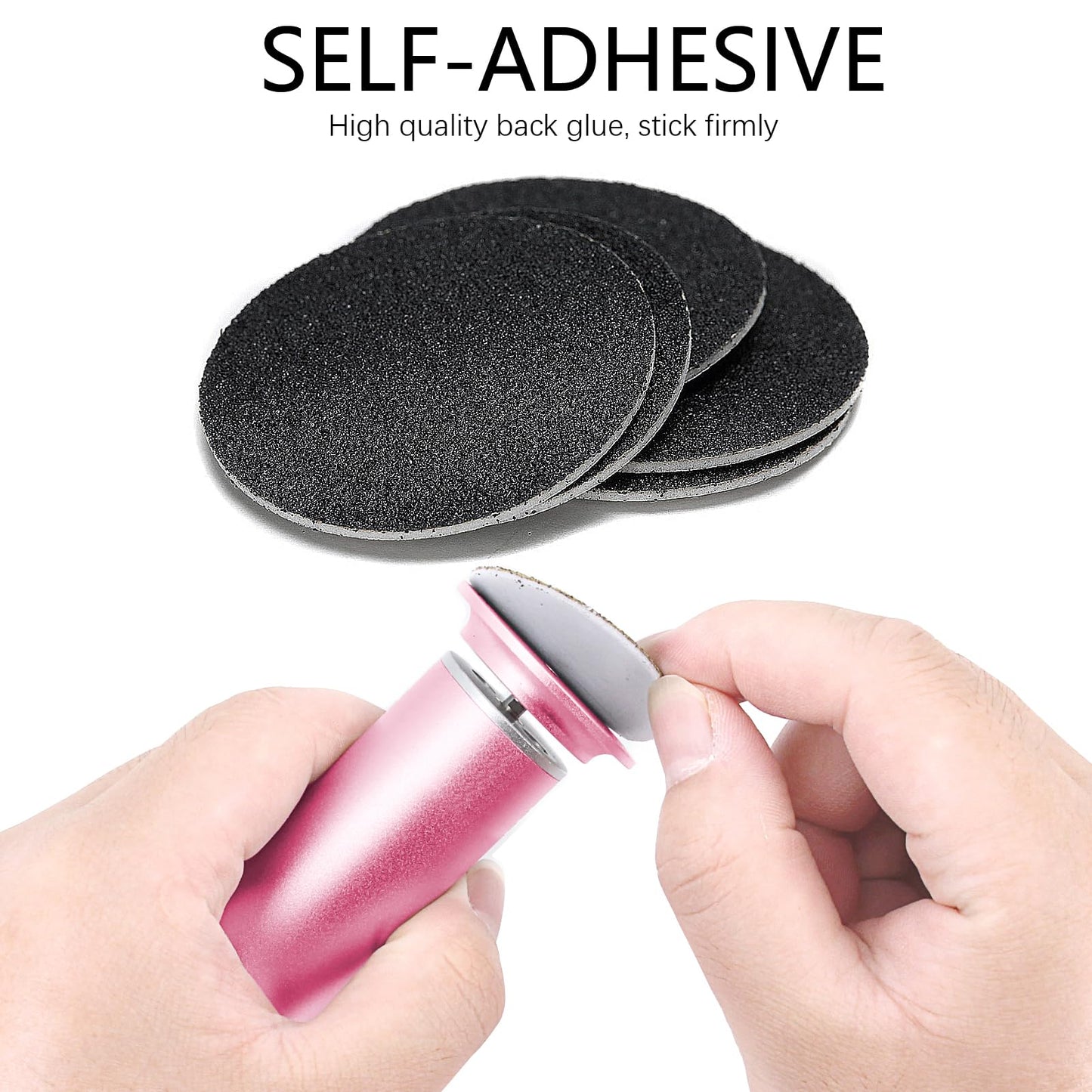 60PCS Replaceable Sandpaper Refill Discs for Electric Foot File Callus Remover, 180 Grit Beauty & Personal Care AONOLOVO