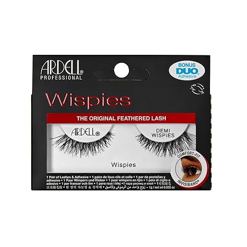 Ardell Invisiband Lashes, Demi Wispies Black Beauty & Personal Care Ardell