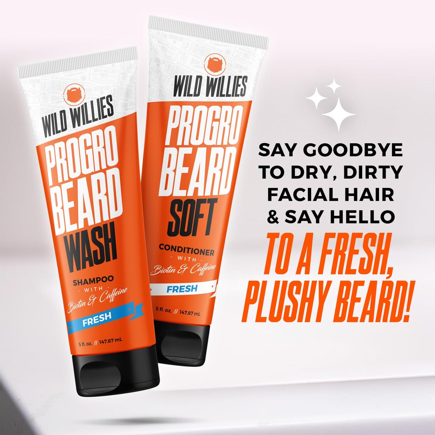 Wild Willies Complete Beard Grooming Kit for Men - Includes 5 Piece Grooming Kit, PROGRO Shampoo Wash & Conditioner, & Premium Hair Oil for Daily Use Beauty and Personal Care Wild Willies