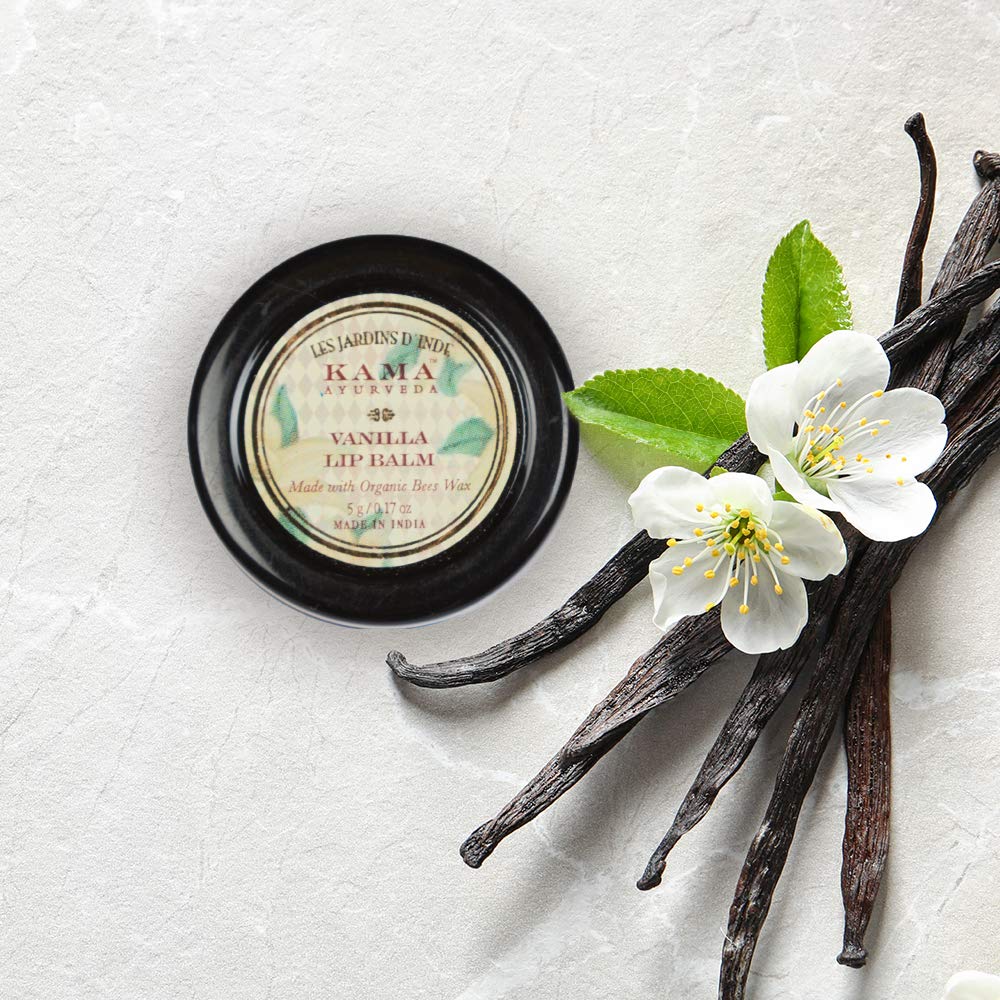 Kama Ayurveda Vanilla Lip Balm, 5g Beauty & Personal Care KAMA AYURVEDA