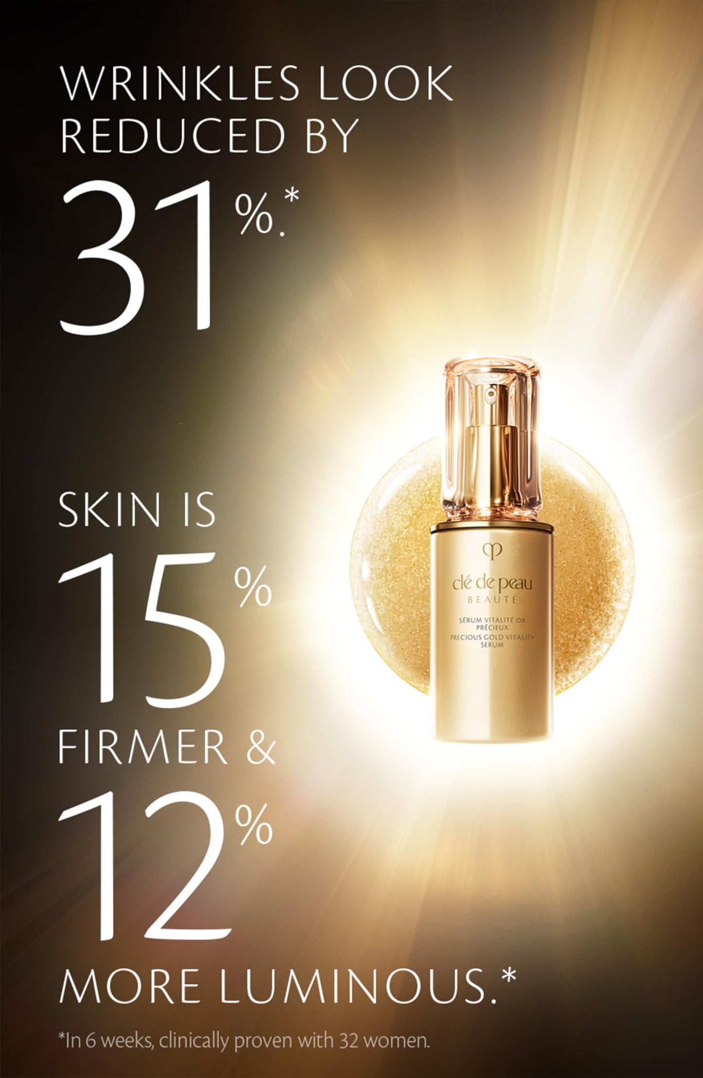 Clé de Peau Beauté, Precious Gold Vitality Serum Refill, 1.3 Fl Oz Beauty & Personal Care Clé de Peau Beauté