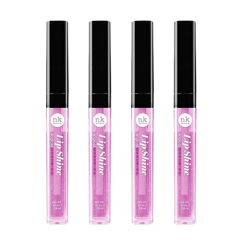 NICKA K NEW YORK Lip Shine, Cosmetics, vibrant colors, bright colors, shining lips, lip shine, long lasting (AMZ227) Beauty & Personal Care NICKA K NEW YORK