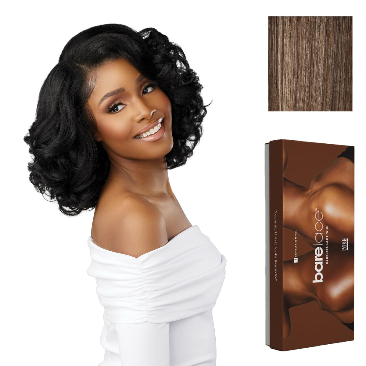 Sensationnel Bare Lace 13x6 Wig-Unit 19, FLAMBOYAGEMOCHA