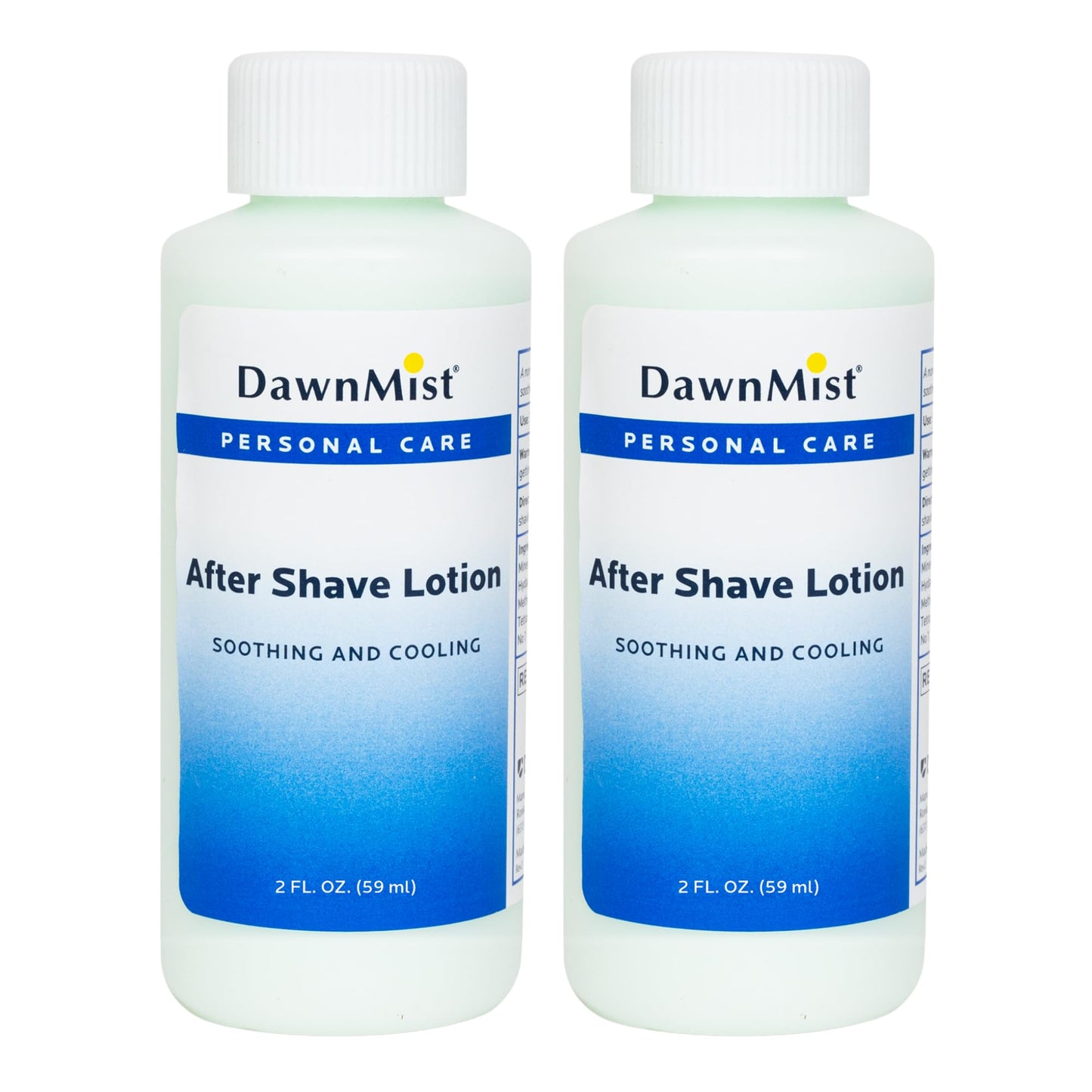 DawnMist Dukal Aftershave Lotion - 2 oz (Pack of 2) - Lightweight, Non-Oily Formula - Soothes & Hydrates Post-Shave - Ideal for Sensitive Skin Beauty and Personal Care DawnMist