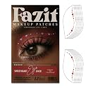 Fazit Makeup Patches - Sweetheart Wing Eyes - Glow Up Make-Up Patches - Cute Glitter Makeup Accessories for Women - Cosmetic Glitter for Face Beauty & Personal Care Fazit