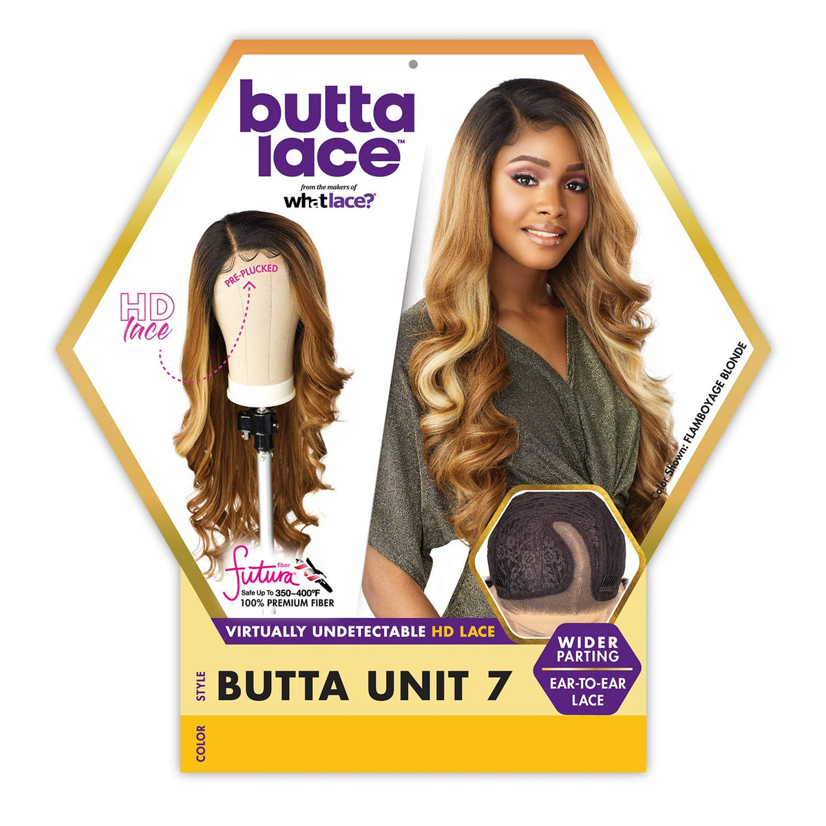 Sensationnel Butta LaceWig-Unit 7, MP/GOLD