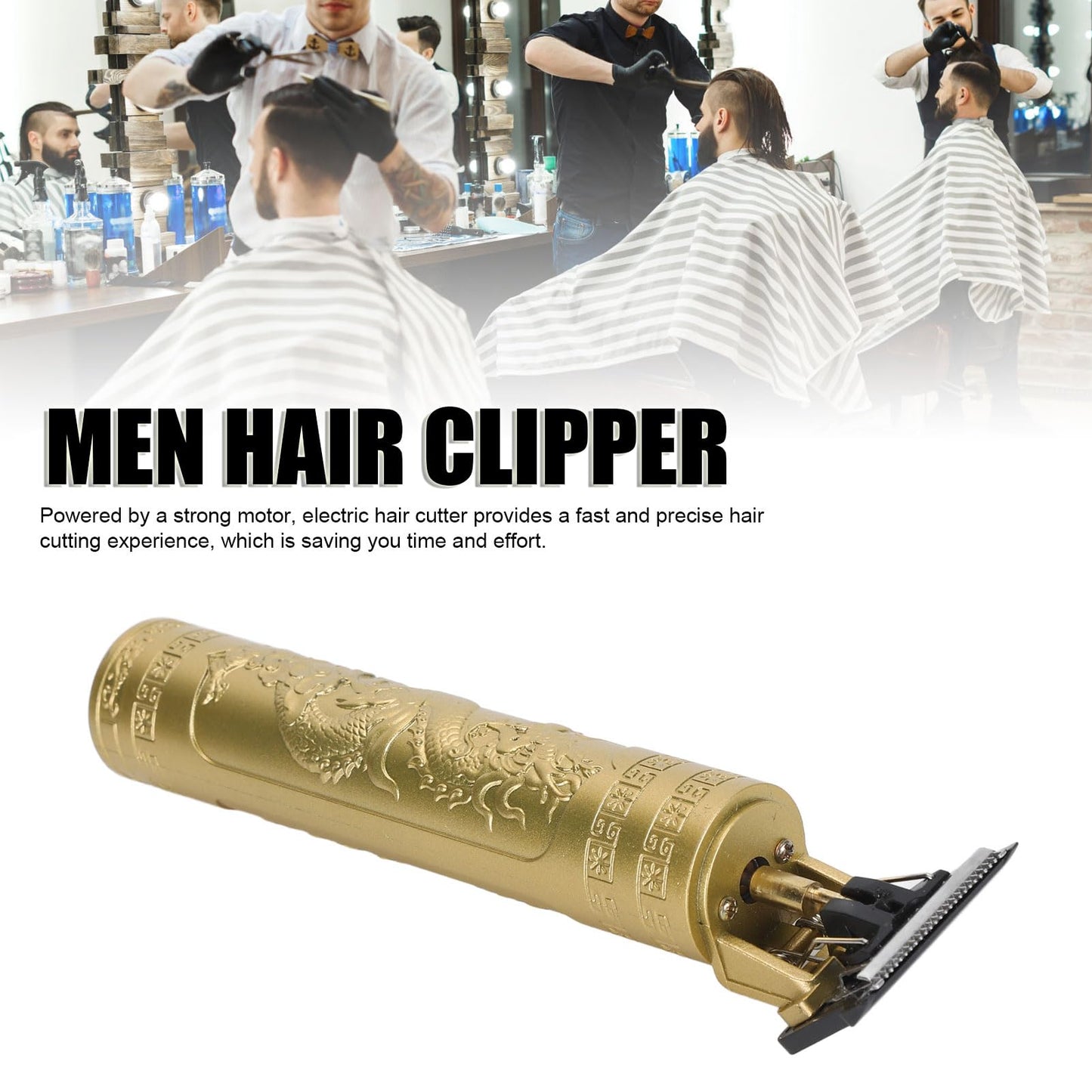 LUCKDANO Electric Hair Trimmer Set Multifunctional Cutter Serrated Technology Portable Hair Beard Trimmer Rechargeable 0.5mm to 15mm Cordless Hair Beauty and Personal Care LUCKDANO