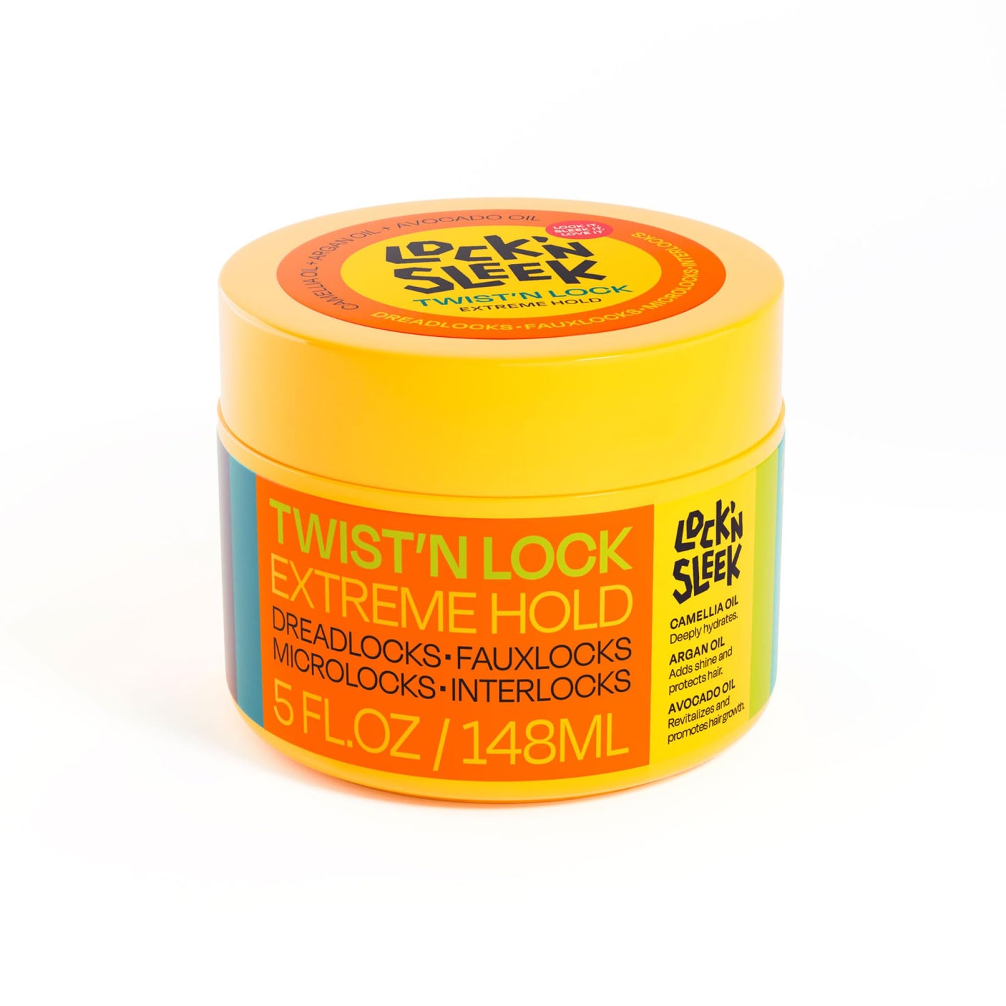 LOCK'N SLEEK Braiding Gel, Extreme Hold Braid, Loc, and Twist, Flake-Free, Tames Frizz, and Contol Edge (5 Fl Oz (Pack of 1)) Beauty & Personal Care LOCK'N SLEEK