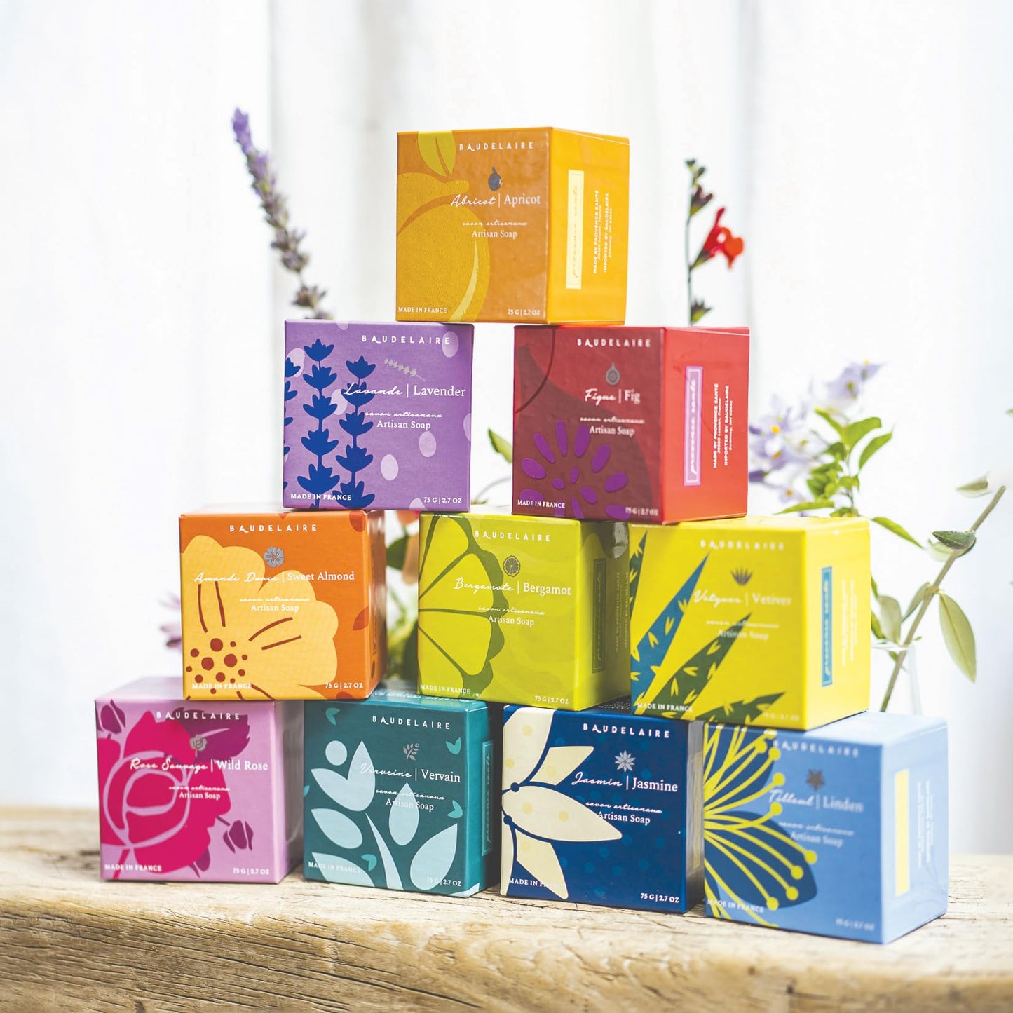 Provence Sante Luxury French Cleansing Bar - Moisturizing Shea Butter - Triple-milled Bergamot Fragrance, (2 Bar Set) 2.7oz Gift Box Beauty & Personal Care Provence Sante
