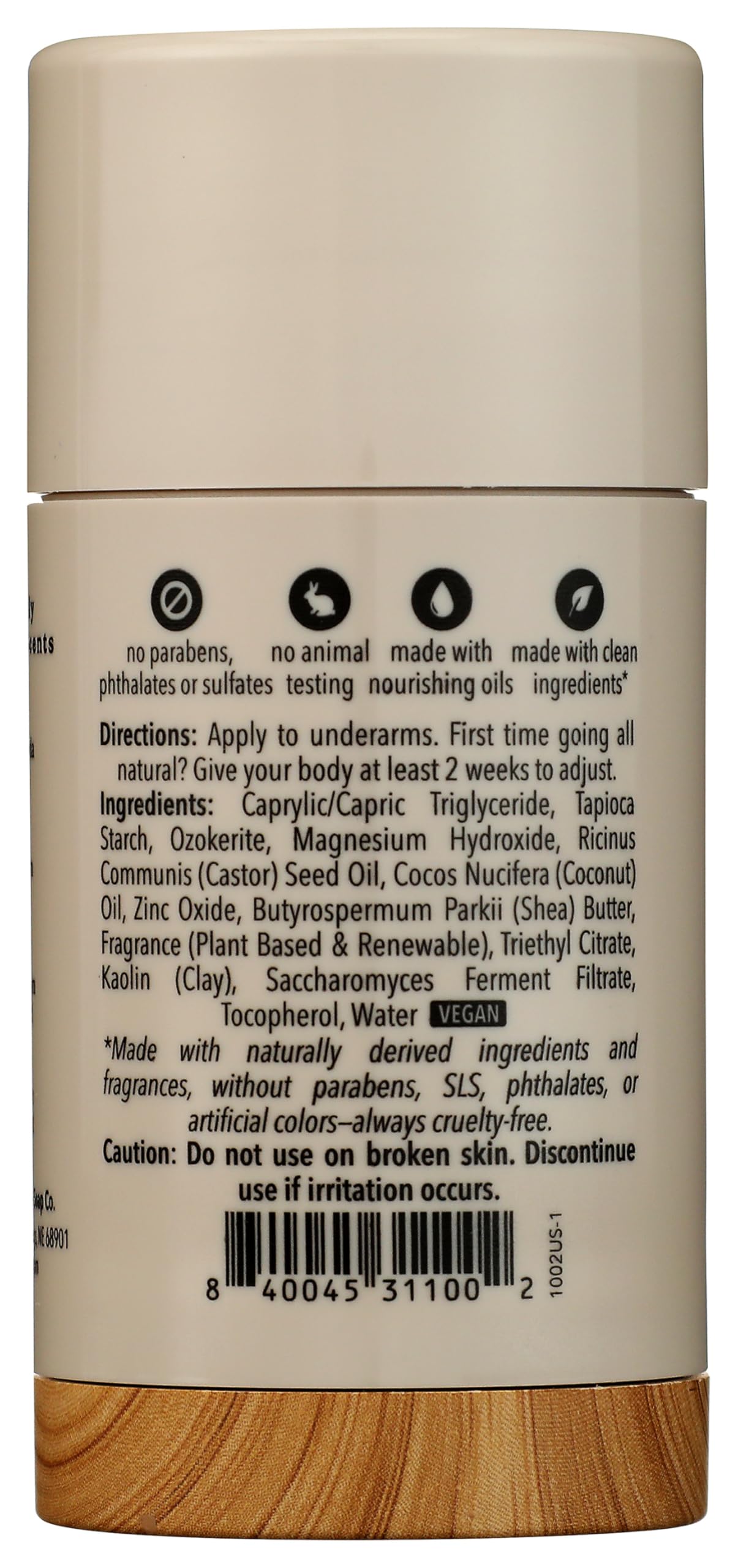 Pacha Soap Santal & Amber Deodorant, 2.6 OZ Beauty and Personal Care Pacha Soap Co